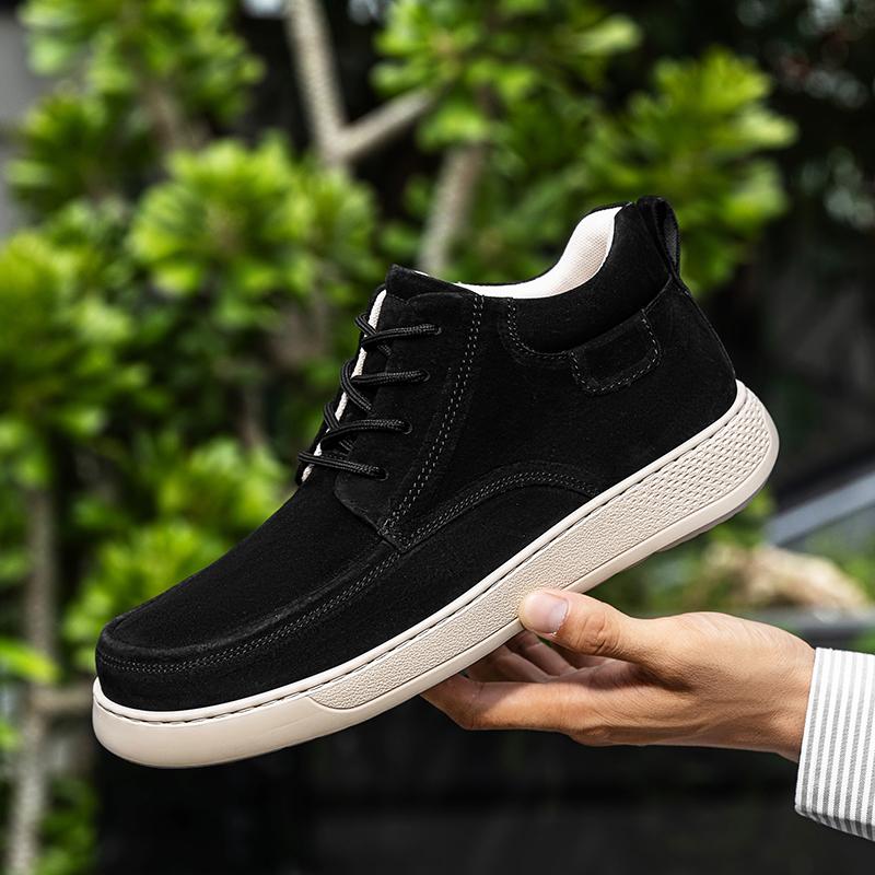 Classic Men Casual Shoes Stylish Mid Top Skateboard Footwear Leisure Walk Man Tenis Masculino All-match Vulcanize Shoes Sneakers