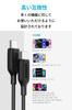 Anker PowerLine III Cable 60W USB PD Compatible with iPhone MacBook iPad and Galaxy USB-C & USB-C 2.0 (0.9m Black) - Ultra-Durable 16/15, Pro/Air,