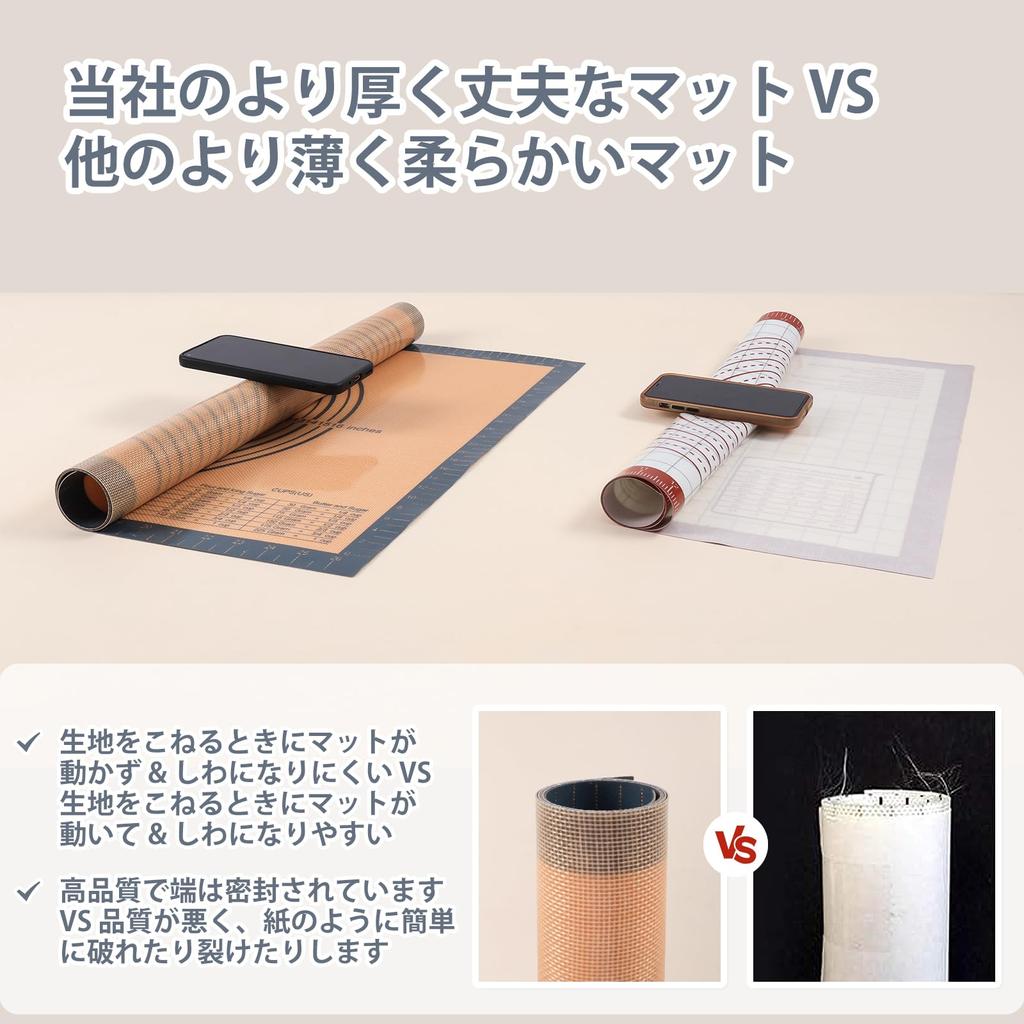 Large Cooking Sheet Food Grade Silicone Confectionery Mat with Scales 60 X 40cm Kitchen Baking Mat Heat Resistant Countertop Protection Mat