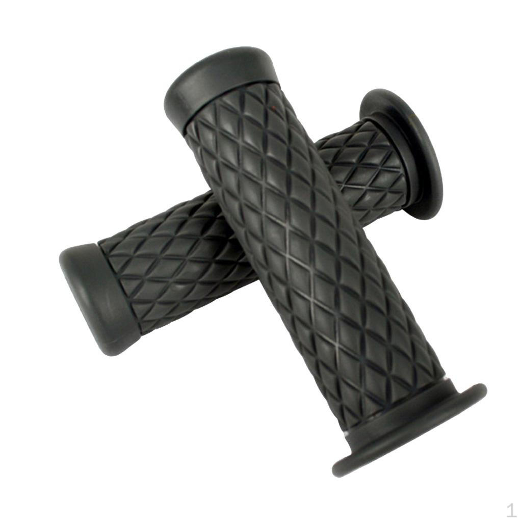 1 Pair Retro Motorcycle Handlebar Hand Grips For 8800