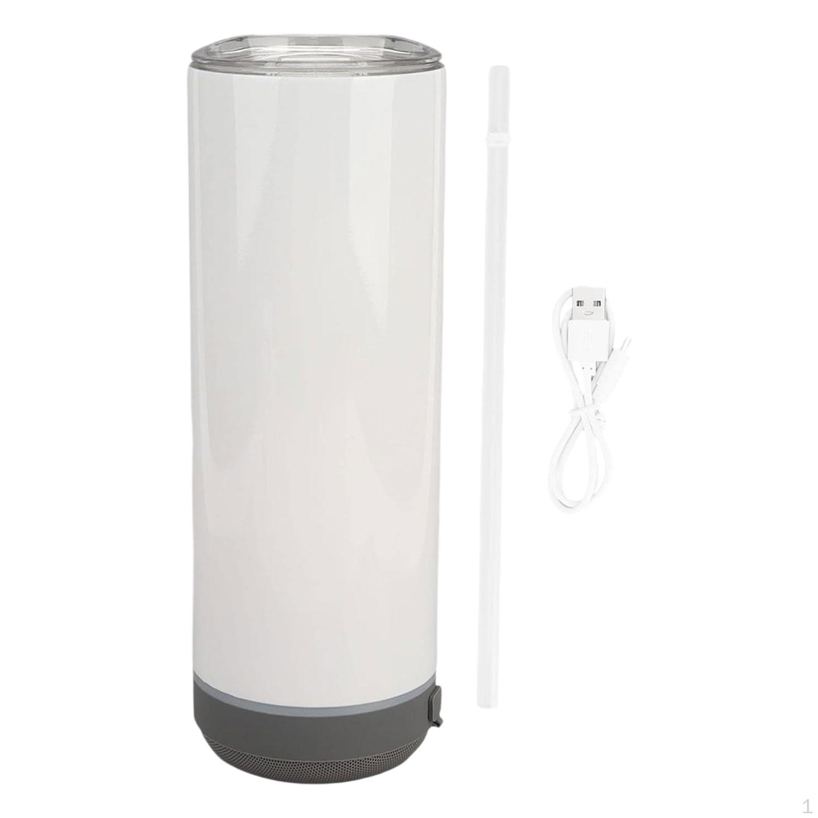 

20 унций многоцелевой стакан для динамика с трубочкой универсальный музыкальный стакан для воды серый серый