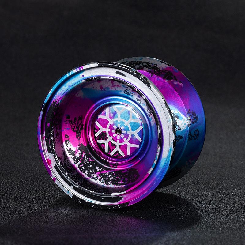YoYo Toy Yoyo Professional Magic Yoyo Metal Yoyo with 10 Ball Bearing Alloy Aluminum High Speed Unresponsive Yoyo for Kids Adult
