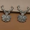 10Pcs Deer Head Alloy Pendants Delicate Charms DIY Jewelry Making Accessories for Necklace Bracelet Keychain Scrapbooking