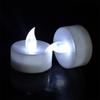 12 Count Clip  Flameless LED Tealight Realistic Flame  Decoration For Vases Tables  Reusable Battery Candle