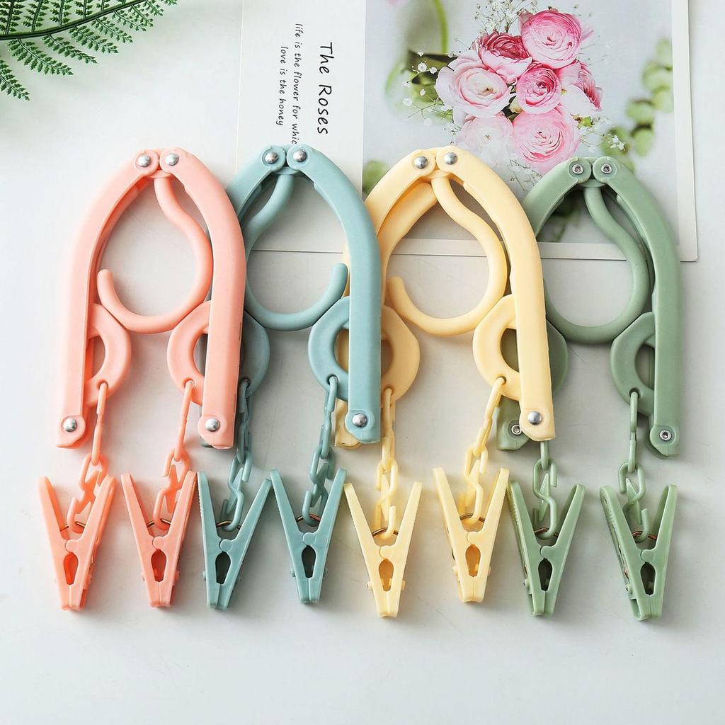 Multi-Functional Non-Slip Folding Clothes Drying Rack - Portable & Magic for Travel