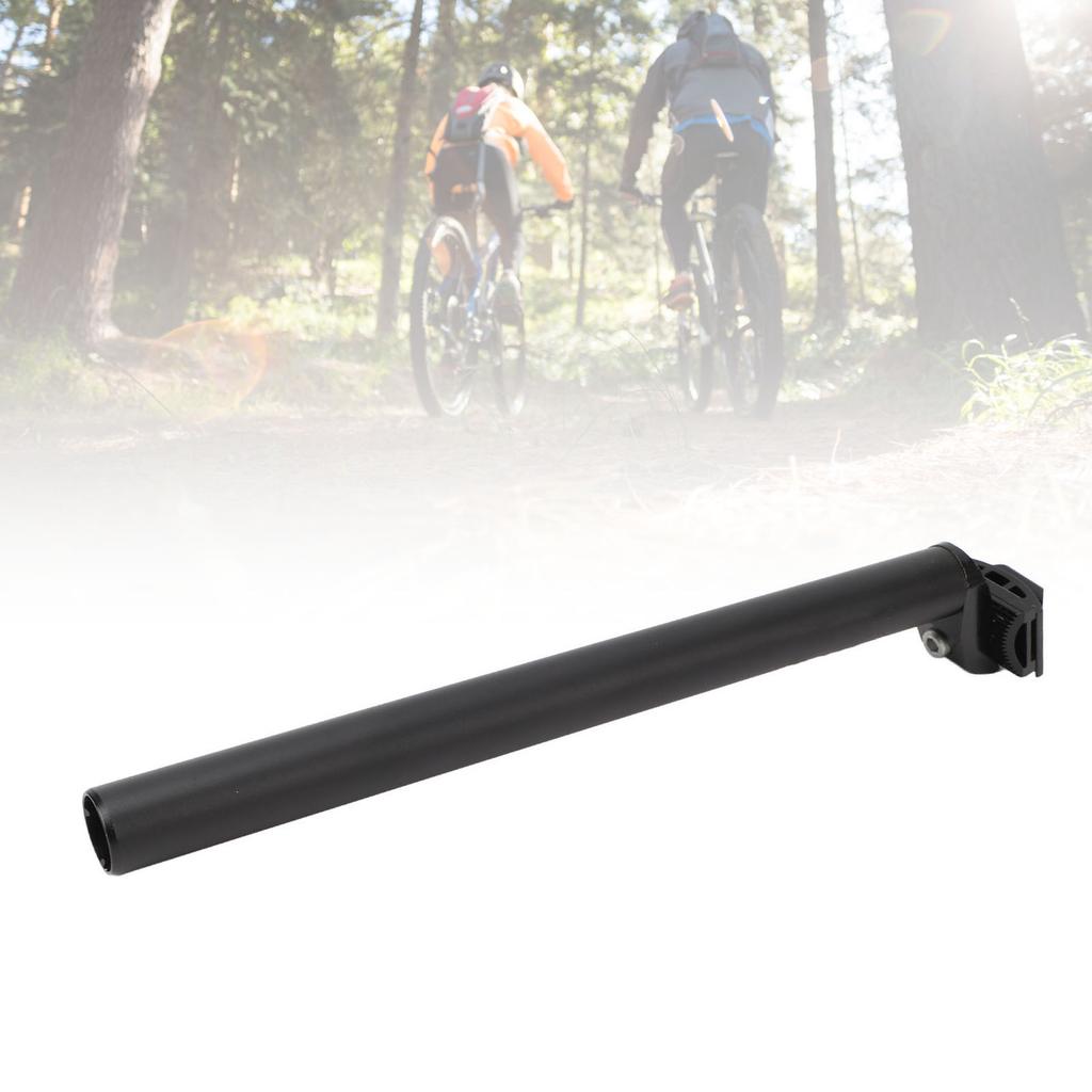 Bike Seat Post 350mm Aluminum Alloy Lightweight Bike Seatpost Tube for Mountain Road Fixed Gear Bikes