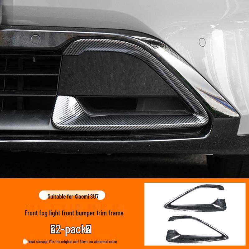 Xiaomi SU7 Rear Spoiler: Carbon Fiber Textured Protective & Decorative Accessory