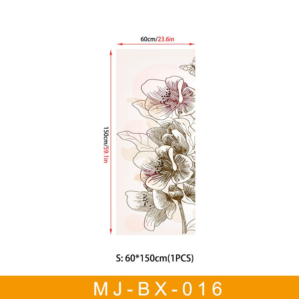 Refrigerator Wallpaper Vinyl Sticker Rose Sea Landscape Cat Fridge Door Decal Self-adhesive Kitchen Decor Wardrobe Furniture Renovation Poster