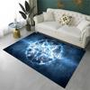 Tappeto SPN Supernatural Dean Sam per Stanza dei Giochi, Camera da Letto, Soggiorno, Divano, Decorazione Casa, Tappeto per Area Bambini, Tappetino Antiscivolo, Regalo