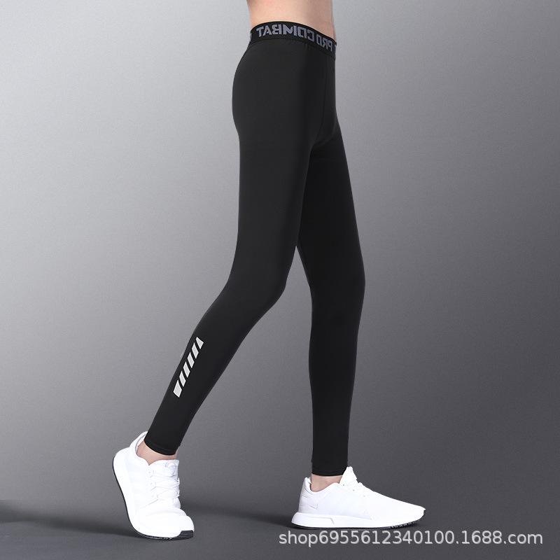 Férfi Gyorsan Száradó Magas Rugalmasságú Edzőrövidnadrág Szett: Futás, Kosárlabda, Kompressziós Leggings