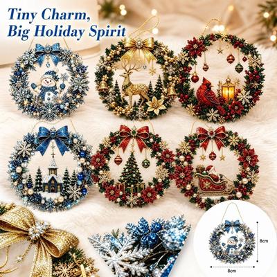 Christmas Acrylic Hanging Ornament for Tree Decoration
