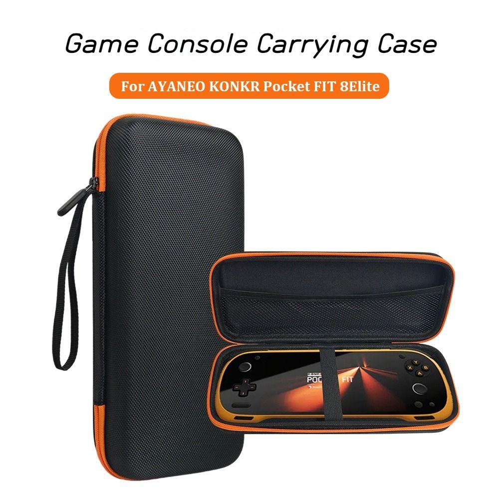 Kratzfeste Tragetasche Stoßfeste Handheld-Spielkonsole Box aus EVA für AYANEO KONKR Pocket FIT 8Elite