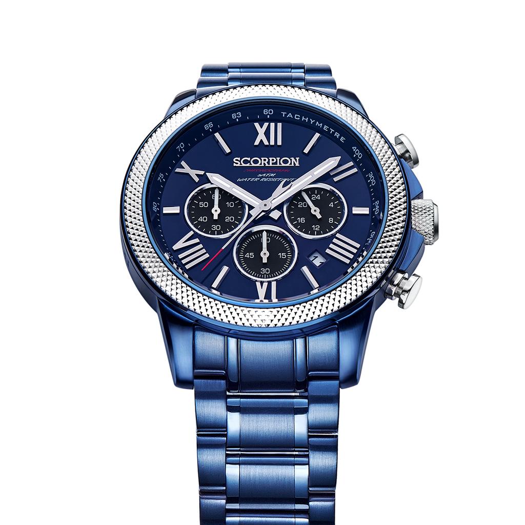 Seukolpion Heka Chronograph Metal Watch Sp3342M-Buw