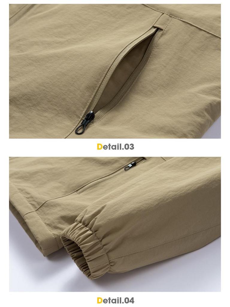 Men's Spring & Autumn Stand-Up Collar Lightweight Jacket, Loose Fit, Plus Size, Customizable Logo