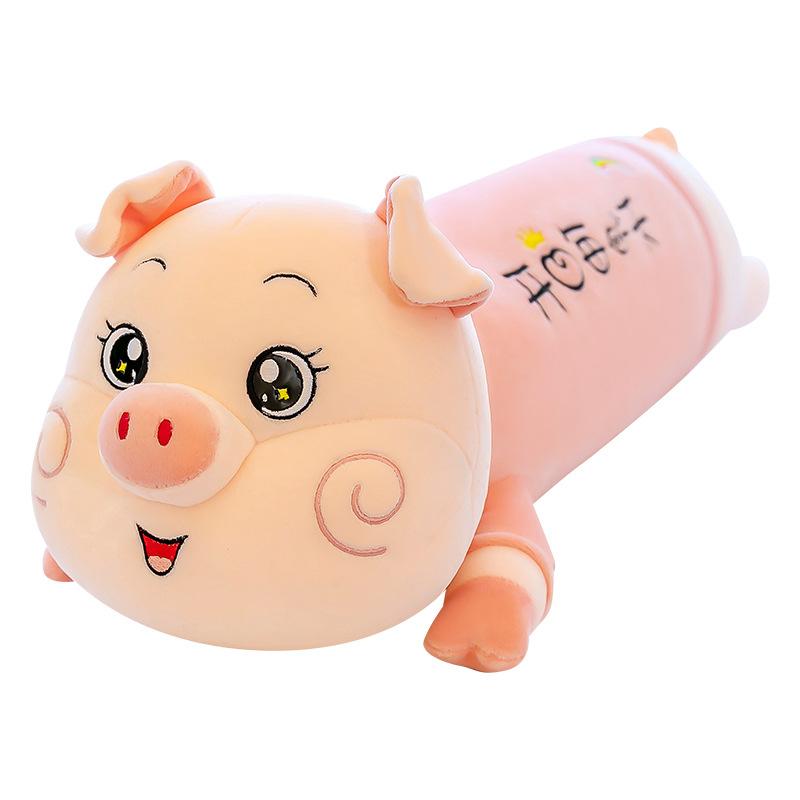 Lie Lie Pig Doll Girl Bed Large Plush Toy Pig Pig Sleeping Pillow Gift Doll Girl Sleeping Soft