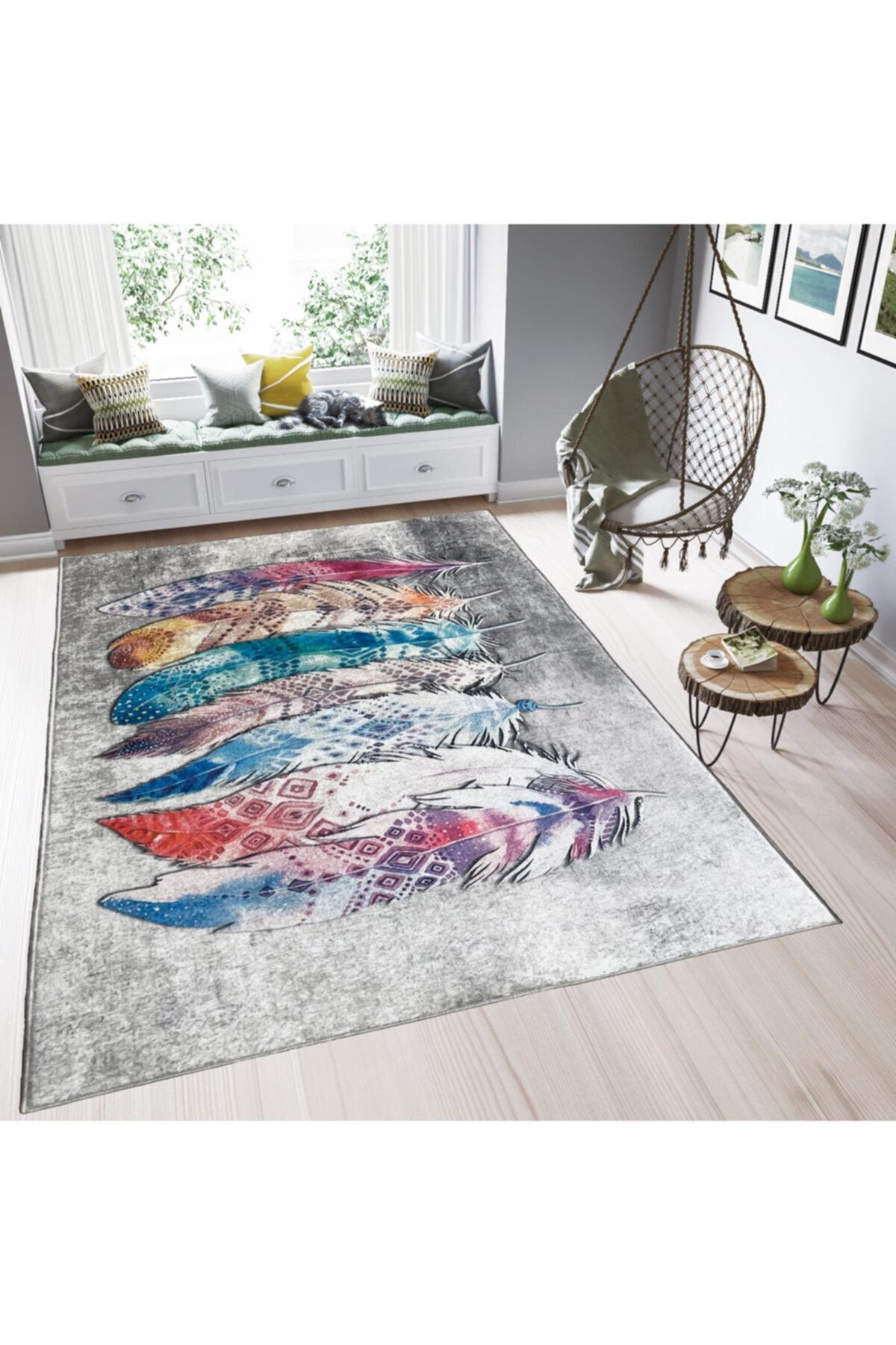 

Моющийся нескользящий ковер и дорожка с цифровой печатью KOZZY HOME