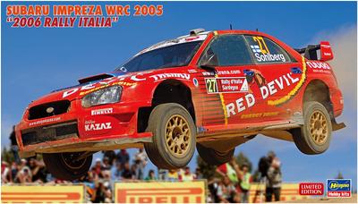 Hasegawa Subaru Impreza WRC 2005 Rally Plastikmodell 20614 1/24 (2006 Italien)