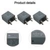 3× 68083380AA 12VDC 35A 4-Pin Car Relay FOR Dodge FOR Jeep FOR Chrysler Versatile Applications Enhanced Safety Features