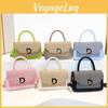 Splicing Blocking Color Small Square Bag In Pu With Adjustable Strap For Dayily