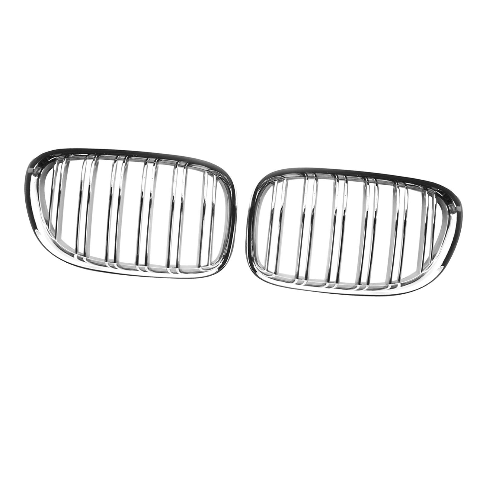 2 Pieces Car Front Grille Grill