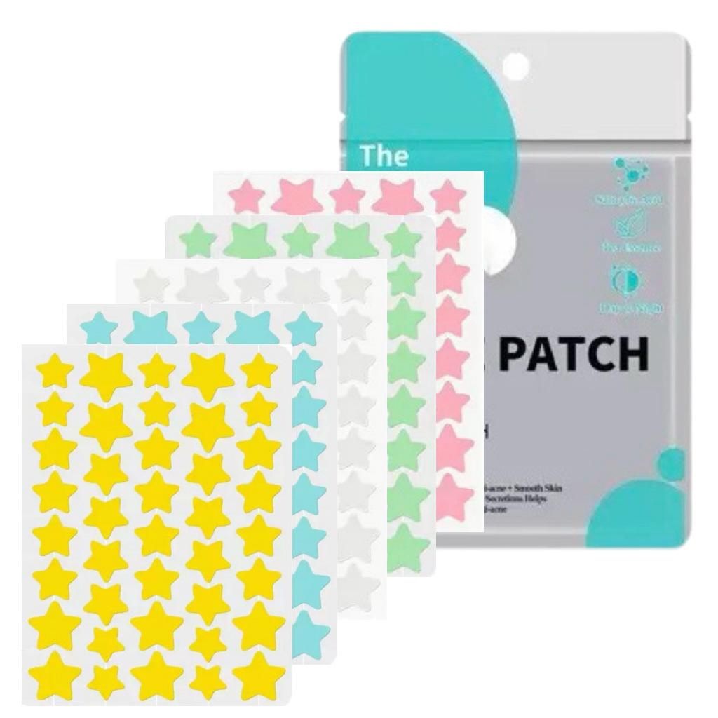 Official Star Acne Patches - 40 Clear, Invisible Hydrocolloid Patches for Pimple Absorption