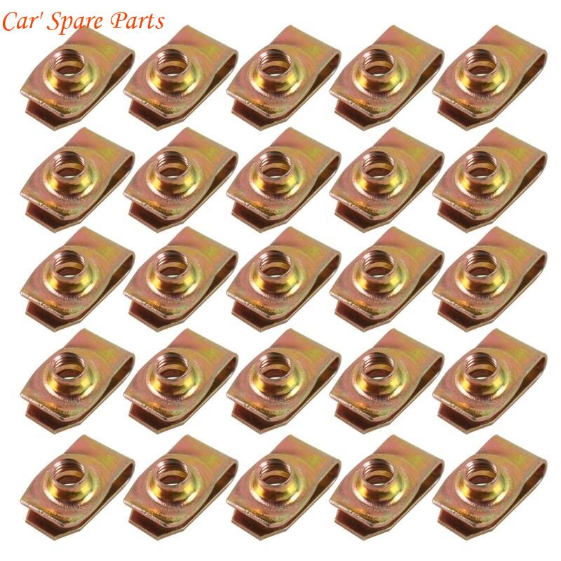 Y4UA U-Type Clips with Thread M8-M6-M5-M4 for Scooter U-Style Clip-On- Fasteners Nut