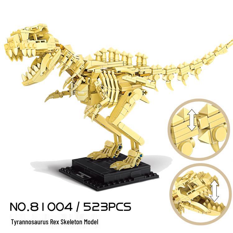 Diku Dinosaur Skeleton Building Blocks: Children s Toy Gift