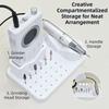 With Multiple Compartments Manicure Storage Box  Electric Nail Drill Machine Accessories