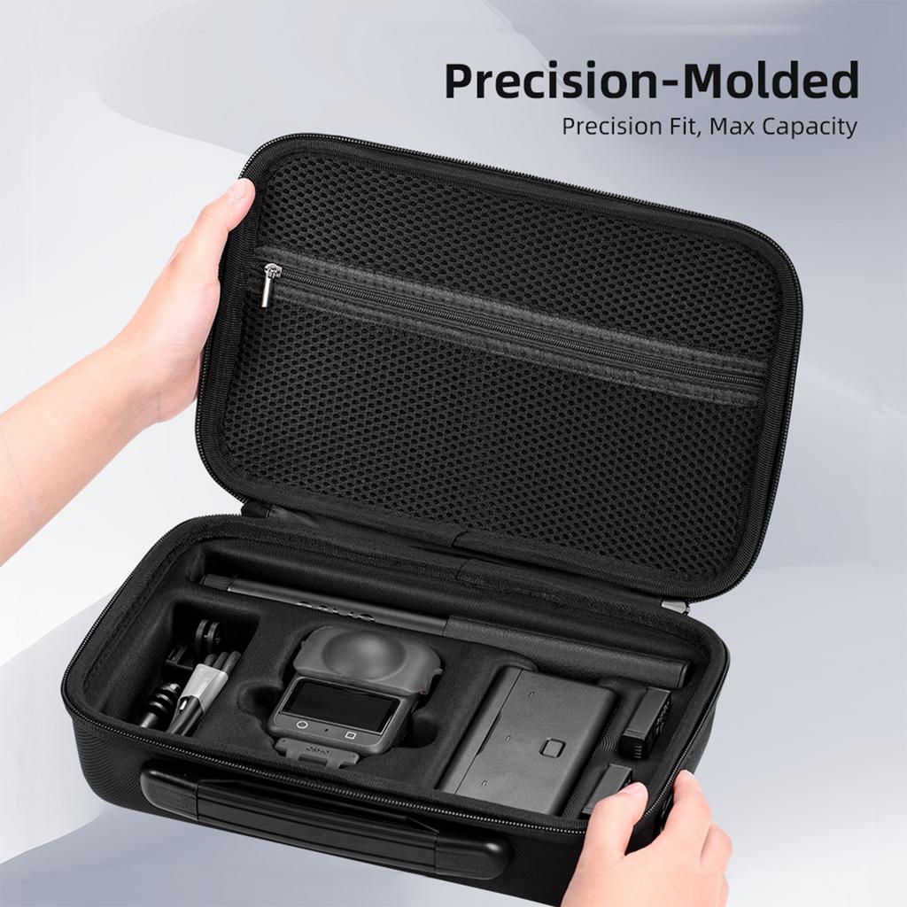 For DJI Osmo 360 Camera Carrying Case with Shoulder Strap Waterproof Protective Shell Portable Storage Handbag Camera Accessorie