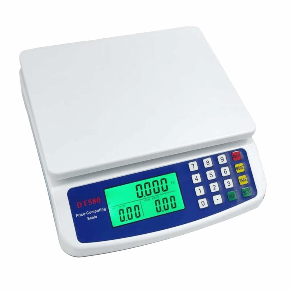 30kg/1g Capacity Commercial Food Scale High Precision Electronic Pricing Scale Coins Counting Only Battery power