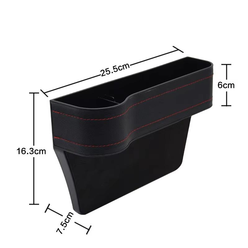 Car Seat Gap Filler Storage Box Multifunction Car Crevice Storage Box Organizer Auto Seat Slit Card Pocket Phone Cup Holder