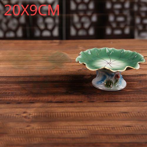Chiński kreatywny ceramiczny kadzielnica, domowa kadzielnica ofiarna, wazon na kwiaty, talerz na owoce, filiżanka, dekoracja zestawu buddyjskiego