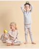 Kids' Warm Underwear Set with Belly Protection - Autumn/Winter Style for Boys & Girls