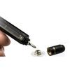 TROIKA Centi Multi-Function Pen with Ruler, Level, and Black/Gold Finish, 1 Count