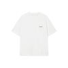 Small Logo Crewneck Tshirt Unisex Unisex Basic Cotton Oversized Casual Daily Wear Short Sleeve Minimalist Streetwear Plain Tee Tops