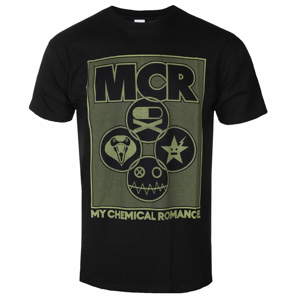 Top My Chemical Rounisexce Graphic Cotton Band Tshirt Unisex Summer Short Sleeve Fashion Brand Tee Luxury Casual Vintage Tees