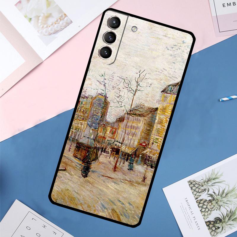 Van Gogh Oil Painting Case For Samsung Galaxy S25 Ultra S21 S22 S24 S23 Ultra S9 S10 Plus S21 FE S25 FE Back Cover