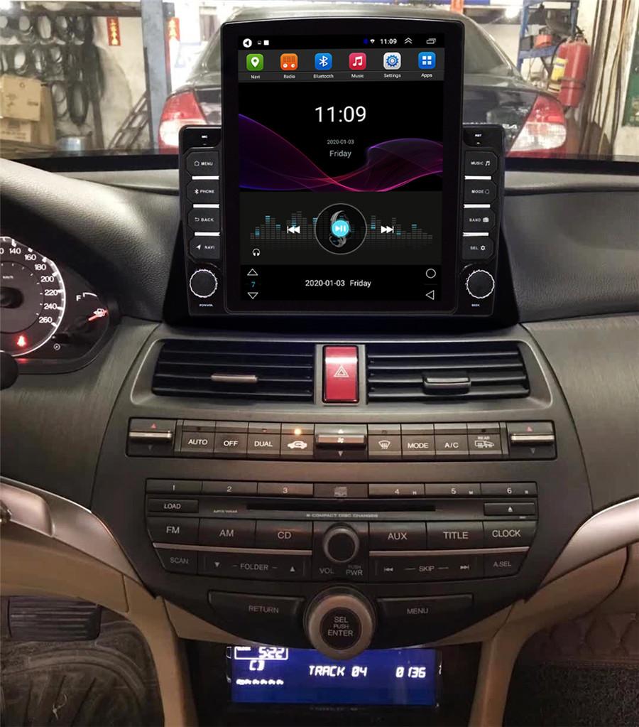 9.7" 1+16G Android 9.1 Stereo Radio GPS Navi DAB OBD For 2008-2012 Honda Accord