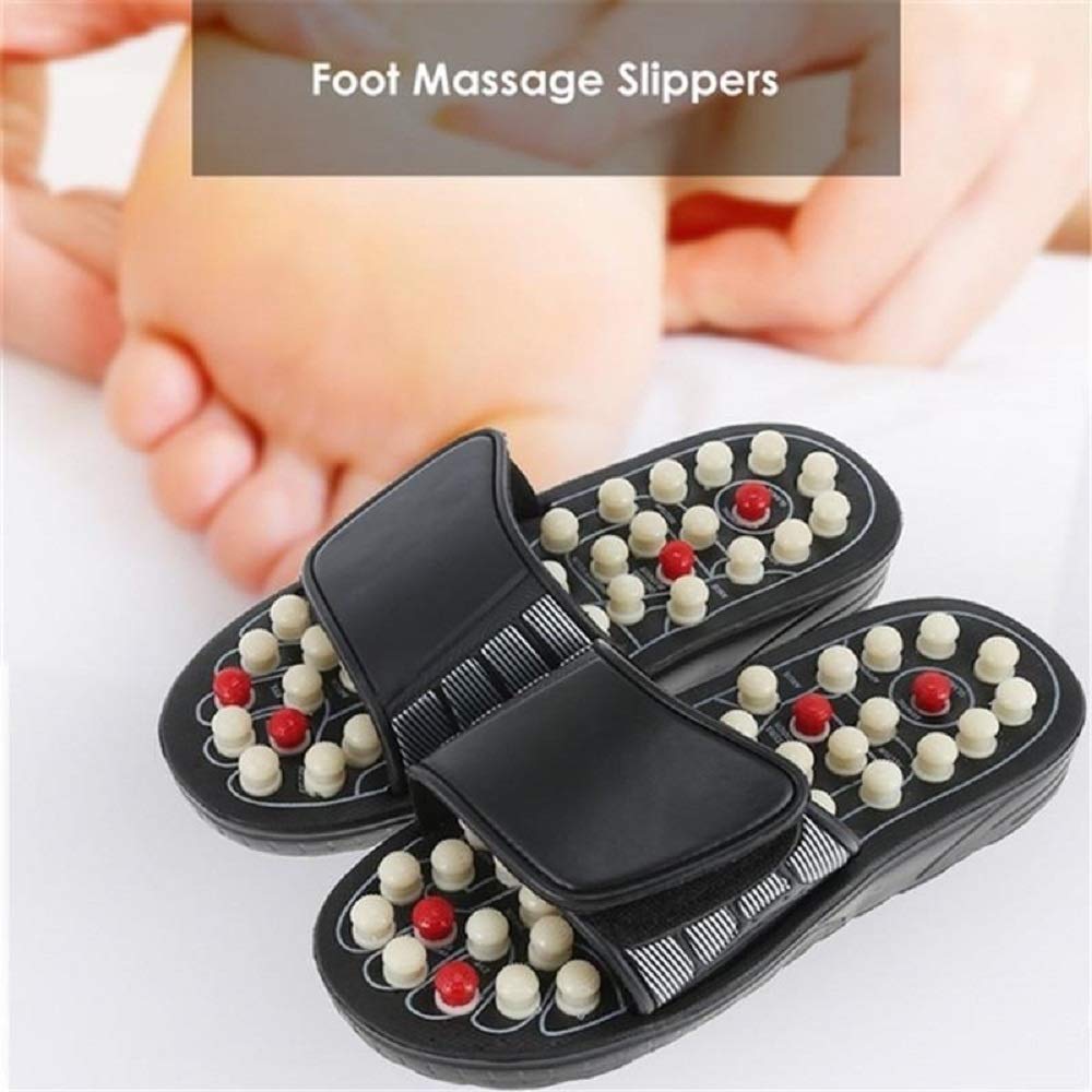 Nika Rotating Massage Slippers Acupressure for Men & Women (Size 7)