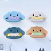 Sanrio Cartoon Whale Shaped Soap Dish Wall Mounted Double Layer Storage Rack For Bathroom Sink Countertop Organization