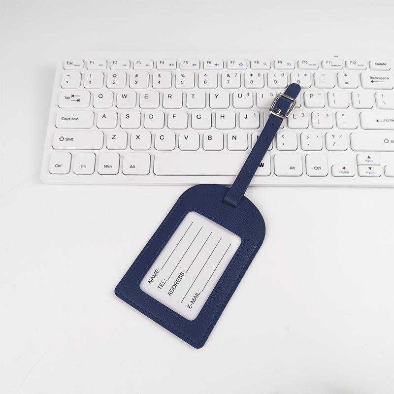PU Leather Luggage ID Tag for Travel