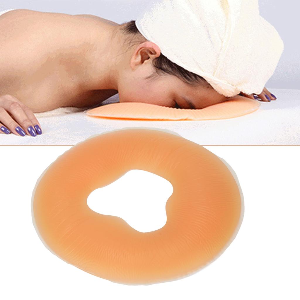 Beauty Pillow Silicone Face Massage Relax Soft Beauty Salon Spa Face Down Lying Pillow