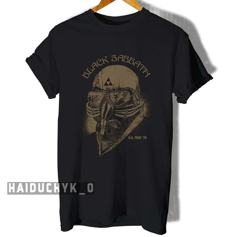 Black Sabbath US Tour 78 Never Say Die Tour Unisex Black T-shirt Size S-5XL Unisex T-Shirt M