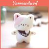 Adorable Plush Bear Keychain Cute Cartoon Animal Toy Soft Bag Charm Accessory