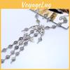 Vintage Coin Tassel Necklace Set With Alloy Gold Silver Finish For Fashion Enthusiasts