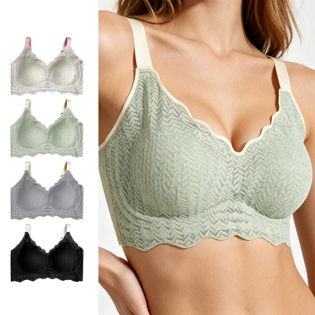Zeriluna Breathable lace soft support seamless underwear Lightweight, non-restrictive, breathable fabric, skin-friendly underwear