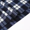 Double-Sided Velvet Scarf with Tassel Decoration Plaid Print Autumn Winter Warm Cashmere-like Scarf Fashion Accessory