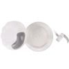 Garlic Chopper Manual Mini Safe Multipurpose Transparent Garlic Mincer with Drawstring for Kitchen