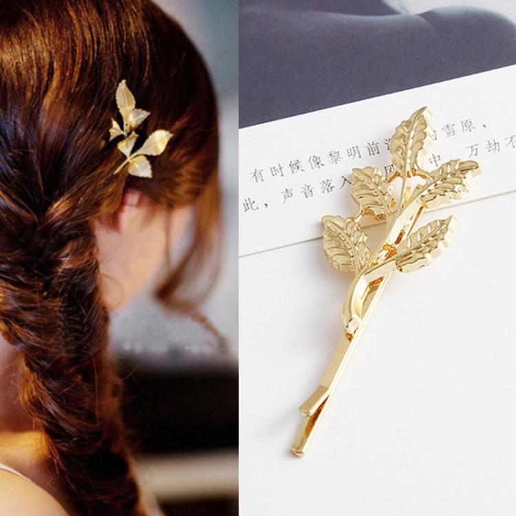 2 PCS Gift for Women Hair Clip Bright Hairpin Simple Hair Styling Accessories