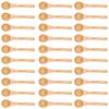 30pcs Mini Natural Wooden Children Spoon Kitchen Condiment Tool